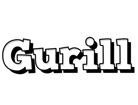 Gurill snowing logo