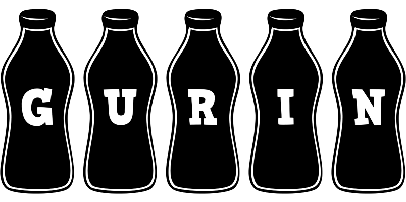 Gurin bottle logo