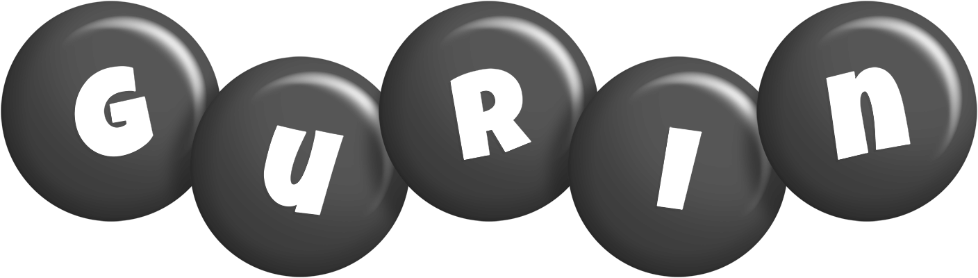Gurin candy-black logo