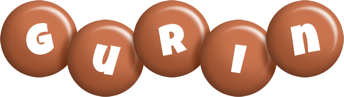 Gurin candy-brown logo