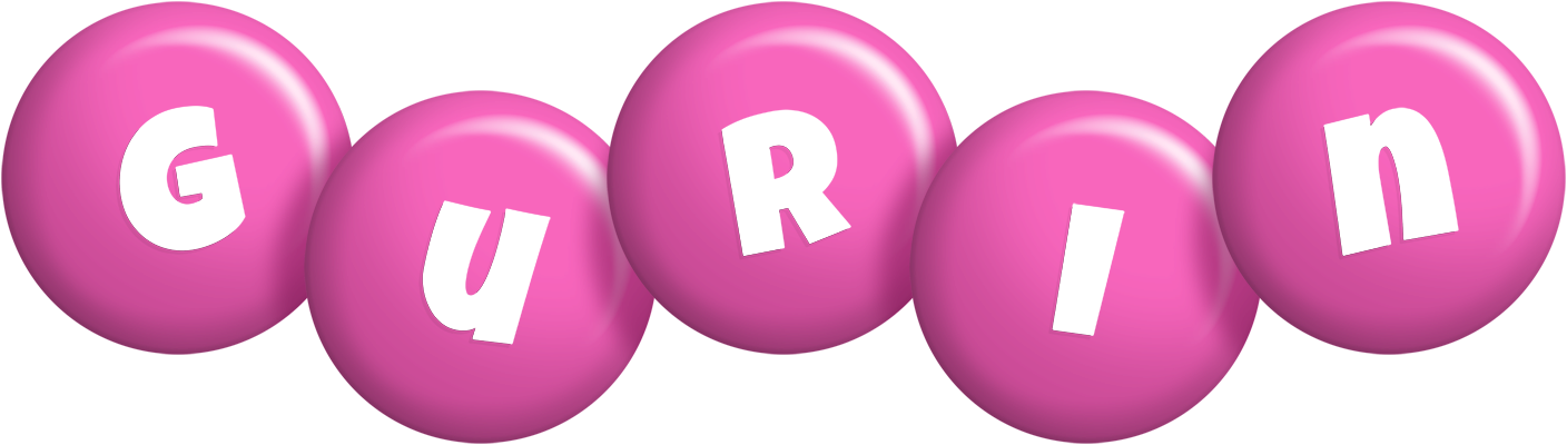 Gurin candy-pink logo