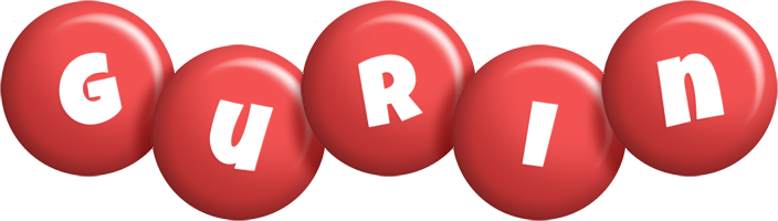 Gurin candy-red logo