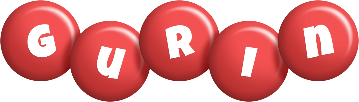 Gurin candy-red logo