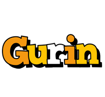 Gurin cartoon logo