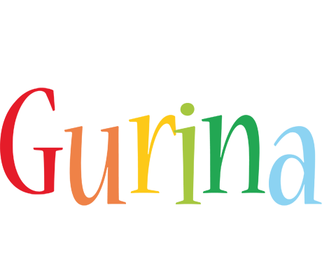 Gurina birthday logo