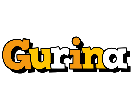 Gurina cartoon logo