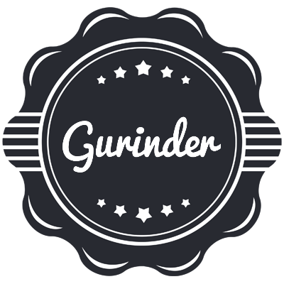 Gurinder badge logo