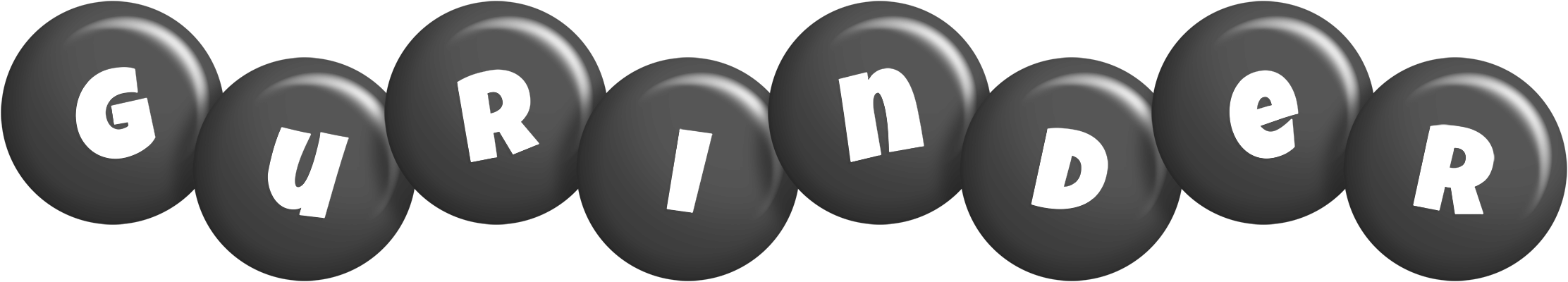 Gurinder candy-black logo