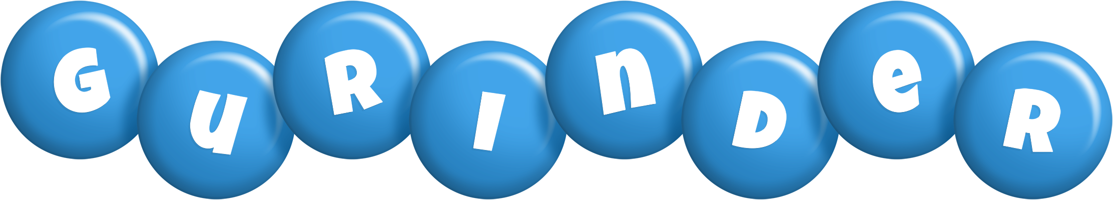 Gurinder candy-blue logo
