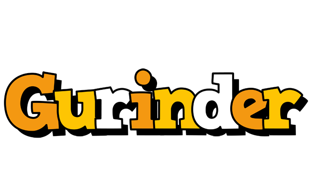 Gurinder cartoon logo