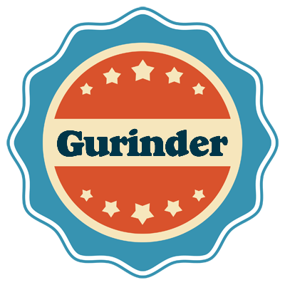 Gurinder labels logo