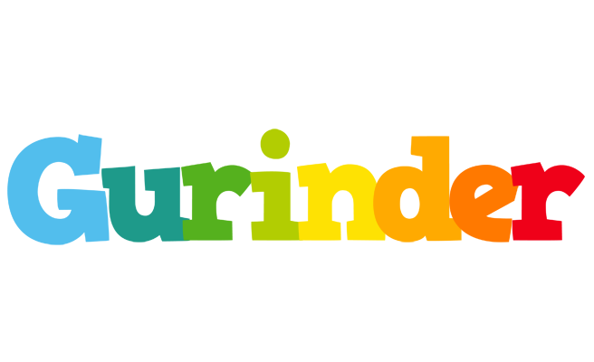 Gurinder rainbows logo