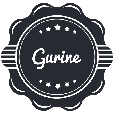 Gurine badge logo