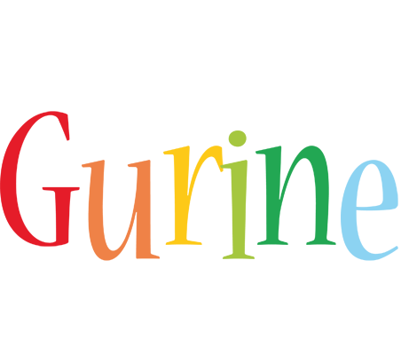 Gurine birthday logo