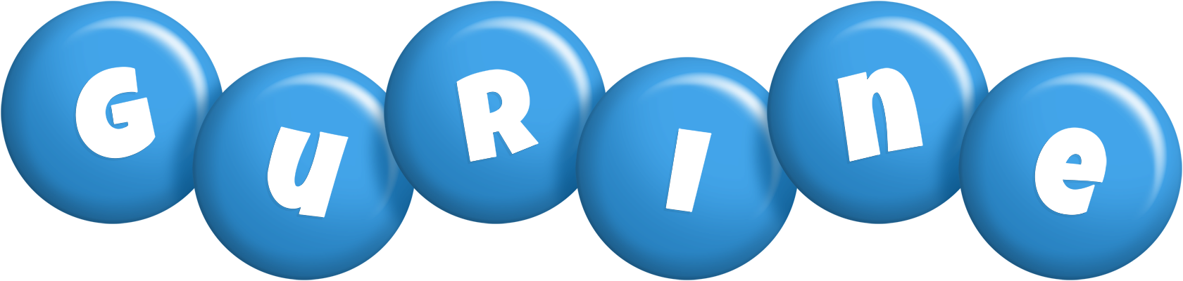 Gurine candy-blue logo