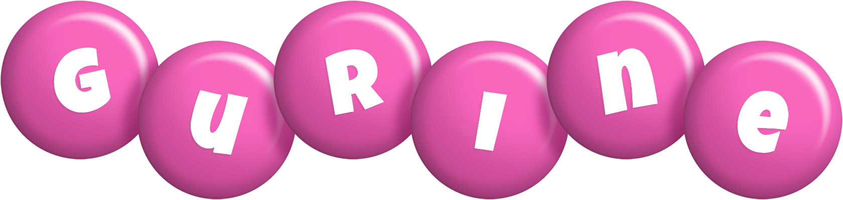 Gurine candy-pink logo