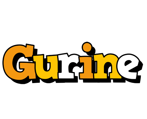 Gurine cartoon logo