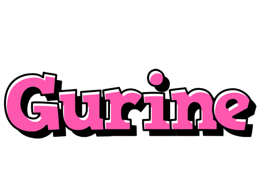 Gurine girlish logo