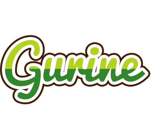 Gurine golfing logo