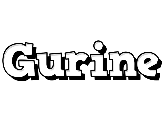 Gurine snowing logo