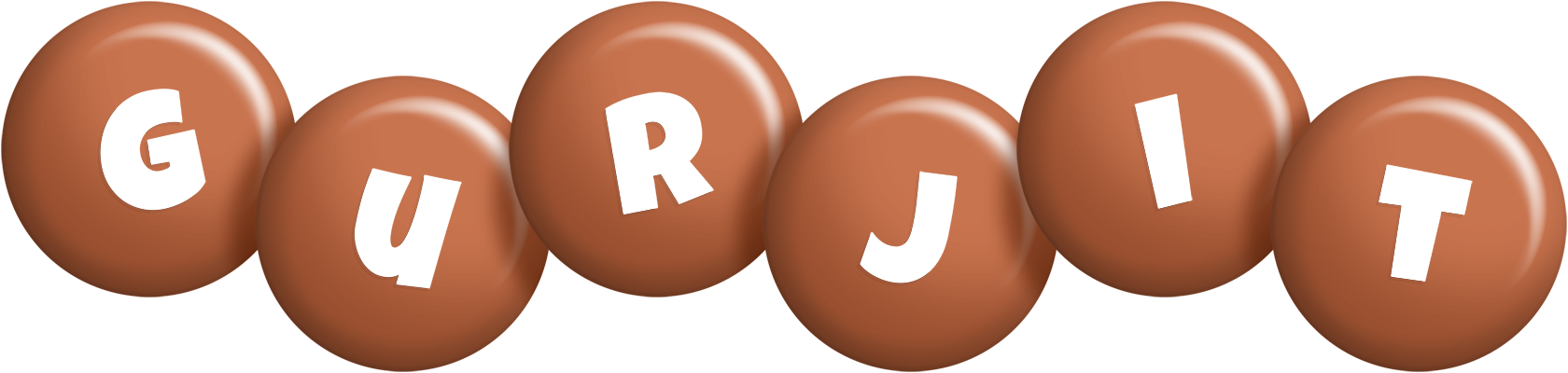 Gurjit candy-brown logo