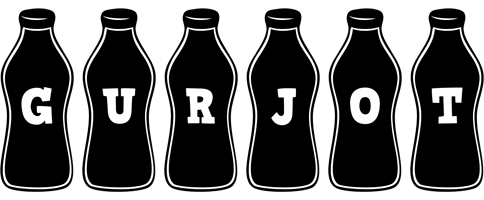 Gurjot bottle logo