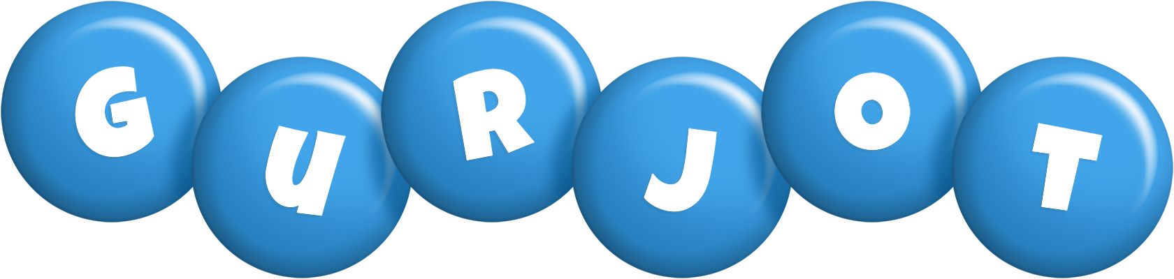 Gurjot candy-blue logo
