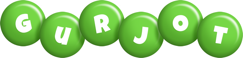 Gurjot candy-green logo