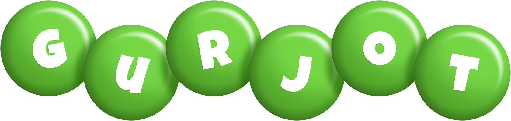 Gurjot candy-green logo