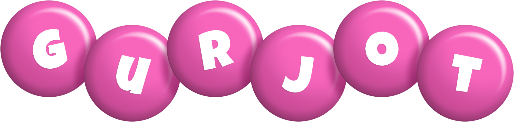 Gurjot candy-pink logo