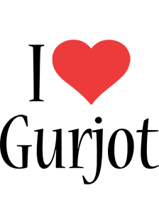 Gurjot i-love logo