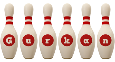 Gurkan bowling-pin logo
