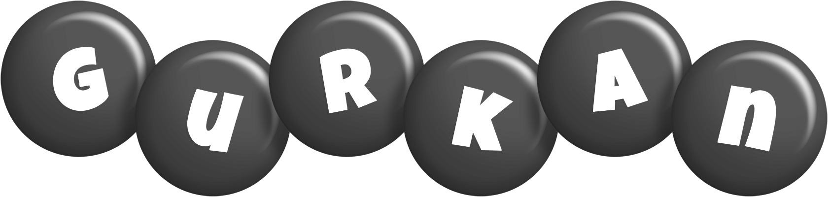 Gurkan candy-black logo