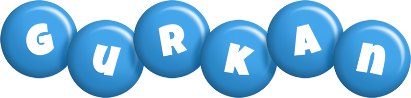 Gurkan candy-blue logo
