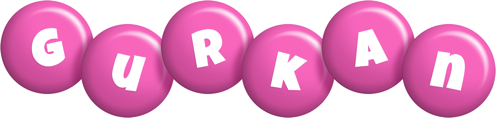 Gurkan candy-pink logo