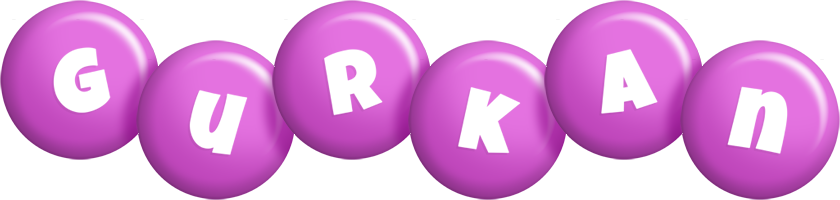 Gurkan candy-purple logo