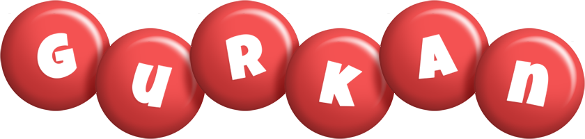 Gurkan candy-red logo