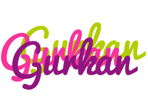 Gurkan flowers logo