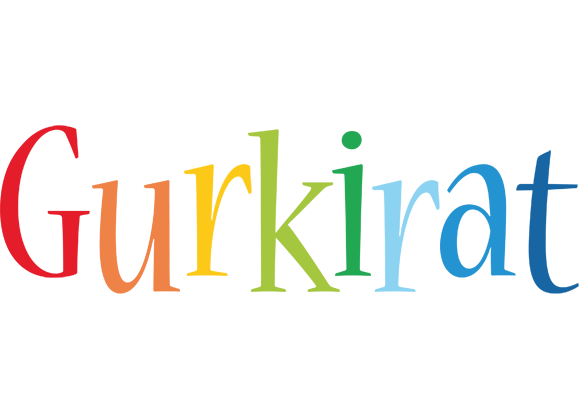 Gurkirat birthday logo