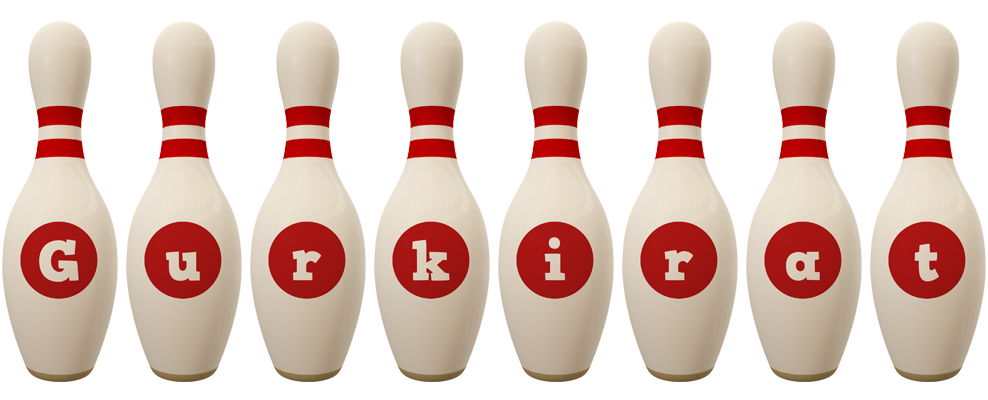 Gurkirat bowling-pin logo