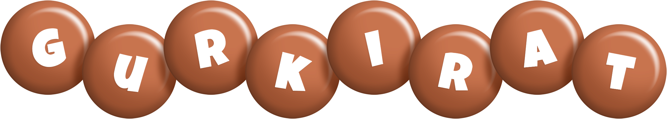 Gurkirat candy-brown logo