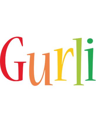 Gurli birthday logo
