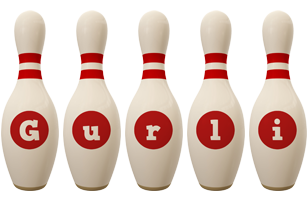 Gurli bowling-pin logo