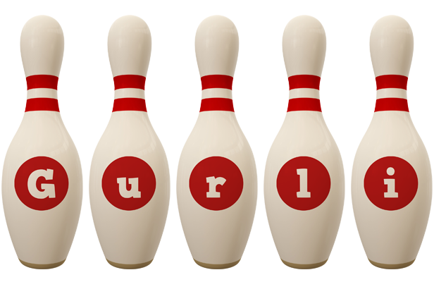 Gurli bowling-pin logo