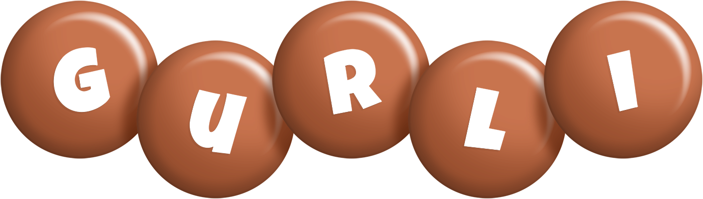 Gurli candy-brown logo