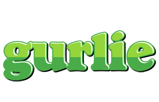 Gurlie apple logo