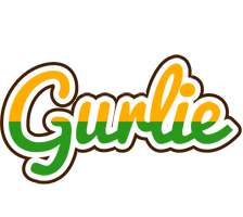 Gurlie banana logo