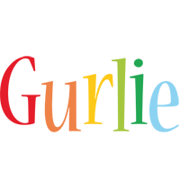 Gurlie birthday logo