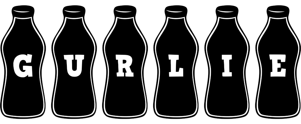 Gurlie bottle logo