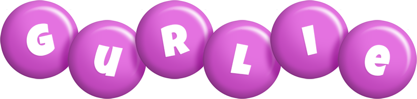 Gurlie candy-purple logo